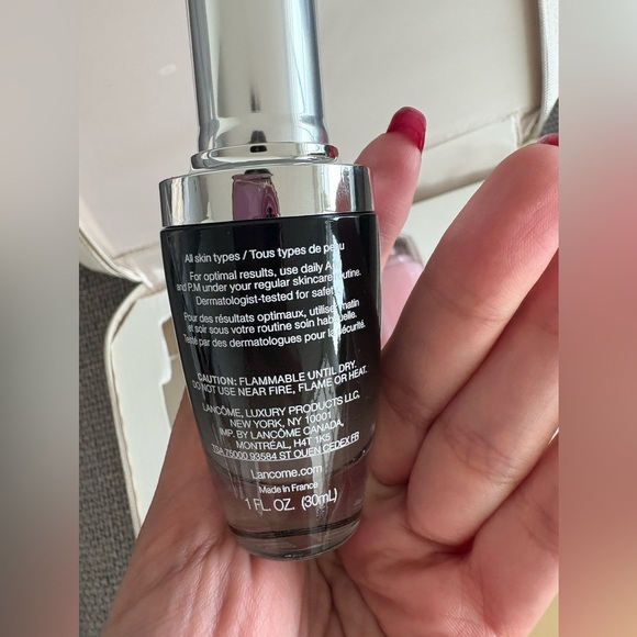 LANCOME Luxury Gift Set – Full & Travel Sizes + Large-rose Embossed Pouch - Picture 3 of 16